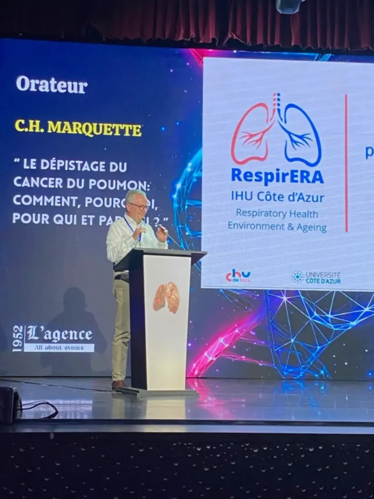 L'IHU RespirERA a présenté ses travaux sur les biomarqueurs et l’organisation du dépistage du cancer du poumon au 14ème Colloque International d’Oncologie Thoracique.